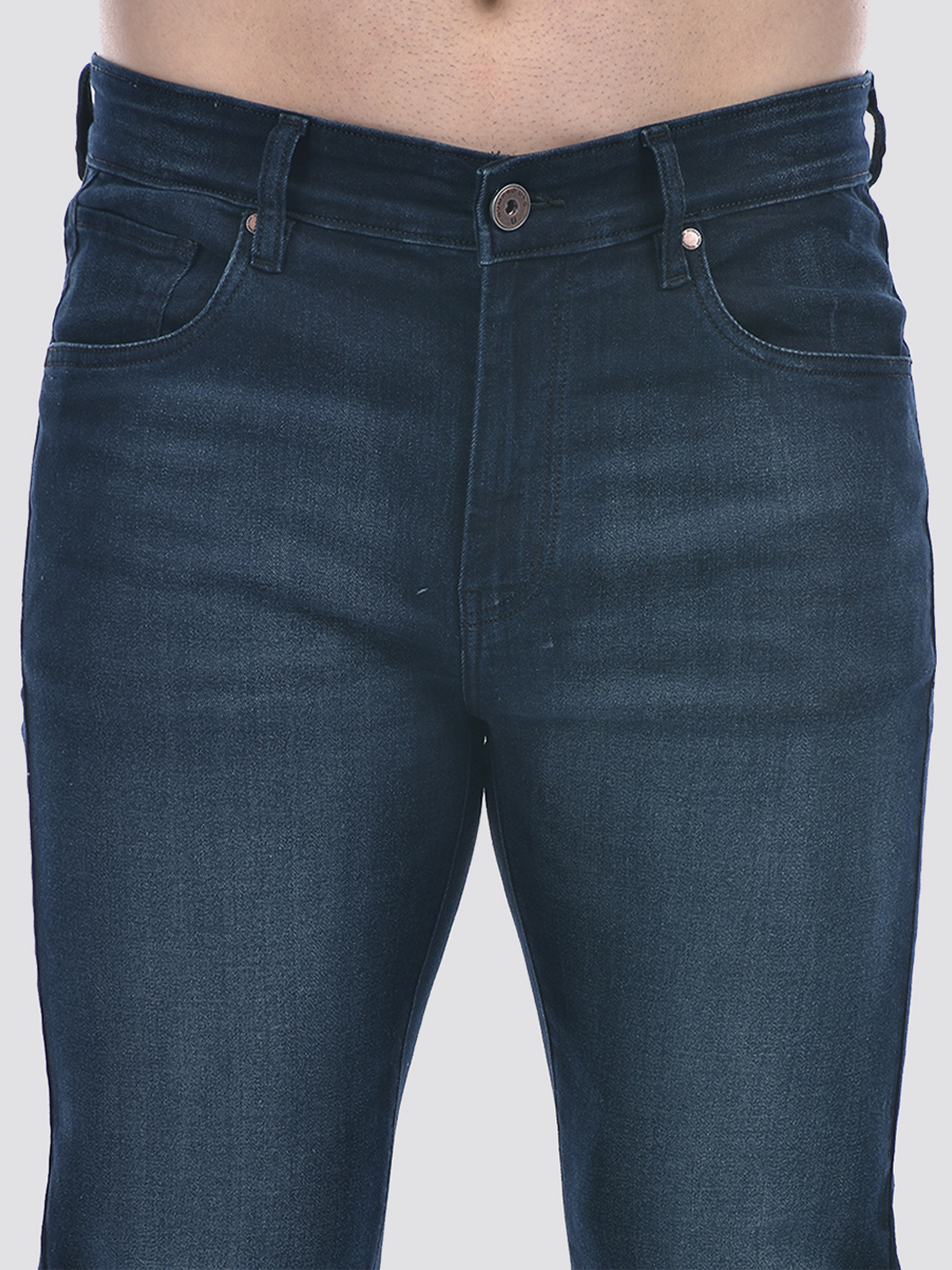 Numero Uno Men Deep Indigo Slim Fit Sustainable Jeans